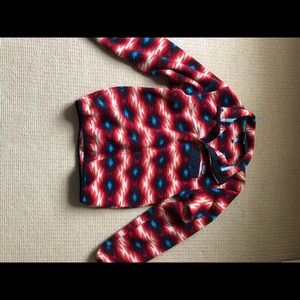 patterned patagonia pullover